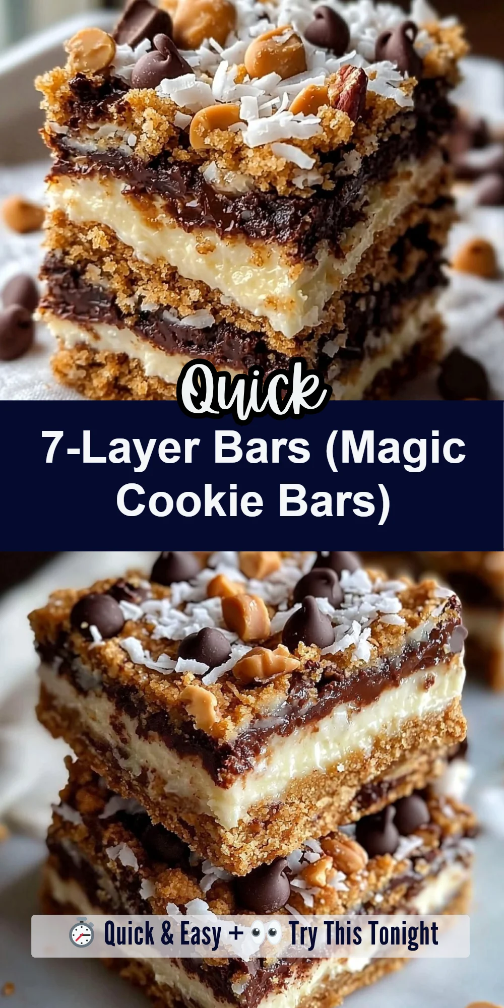 7-Layer Bars (Magic Cookie Bars)