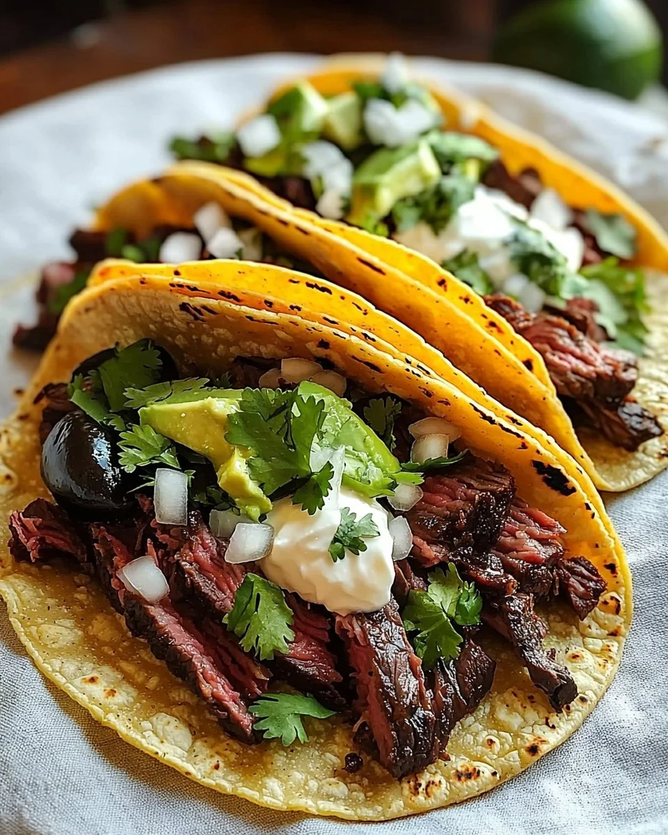 Authentic Mexican street tacos served with fresh toppings and flavors.