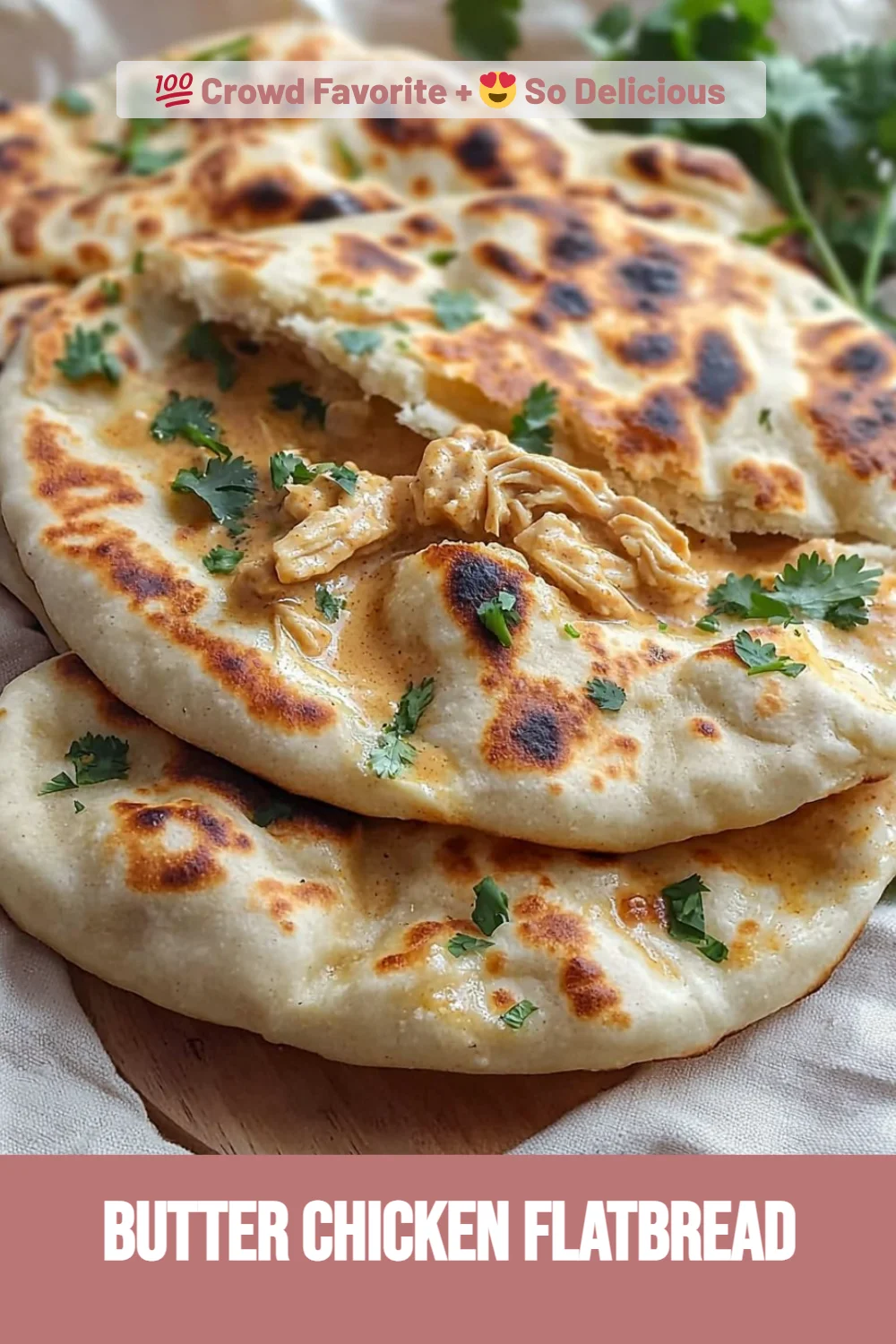 Butter Chicken Flatbread