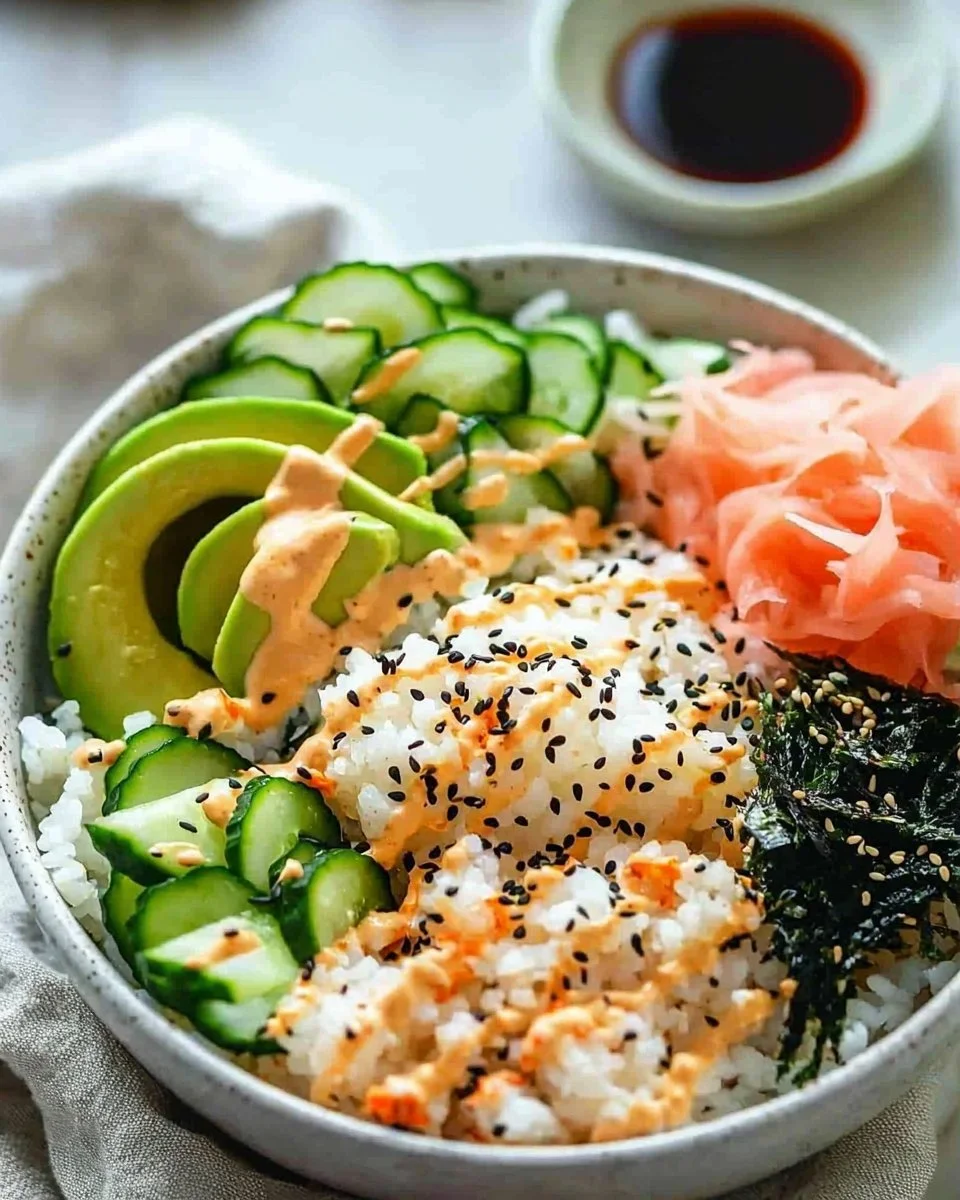 California Roll Sushi Bowls