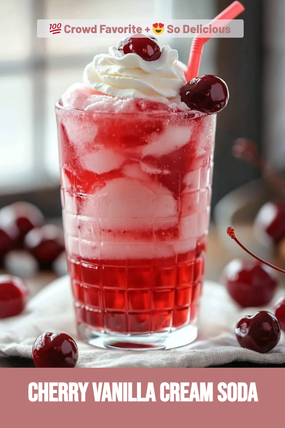 Cherry Vanilla Cream Soda