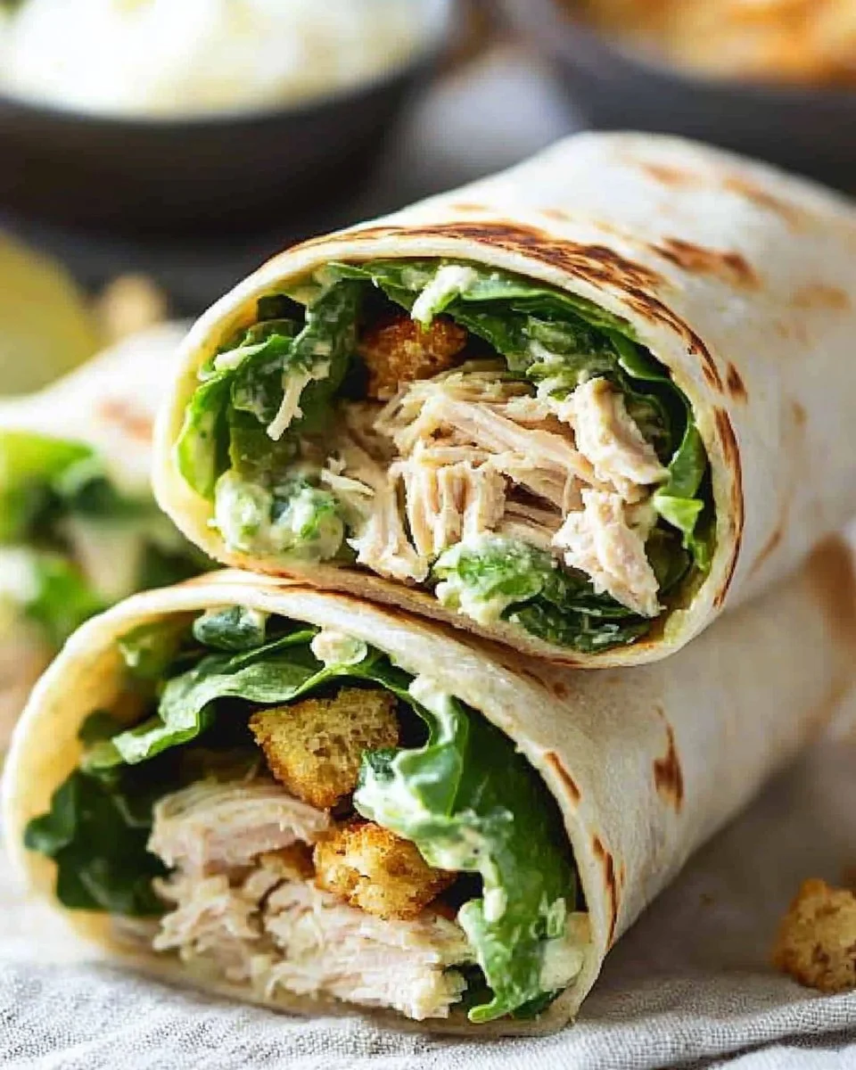 Chicken Caesar Wrap