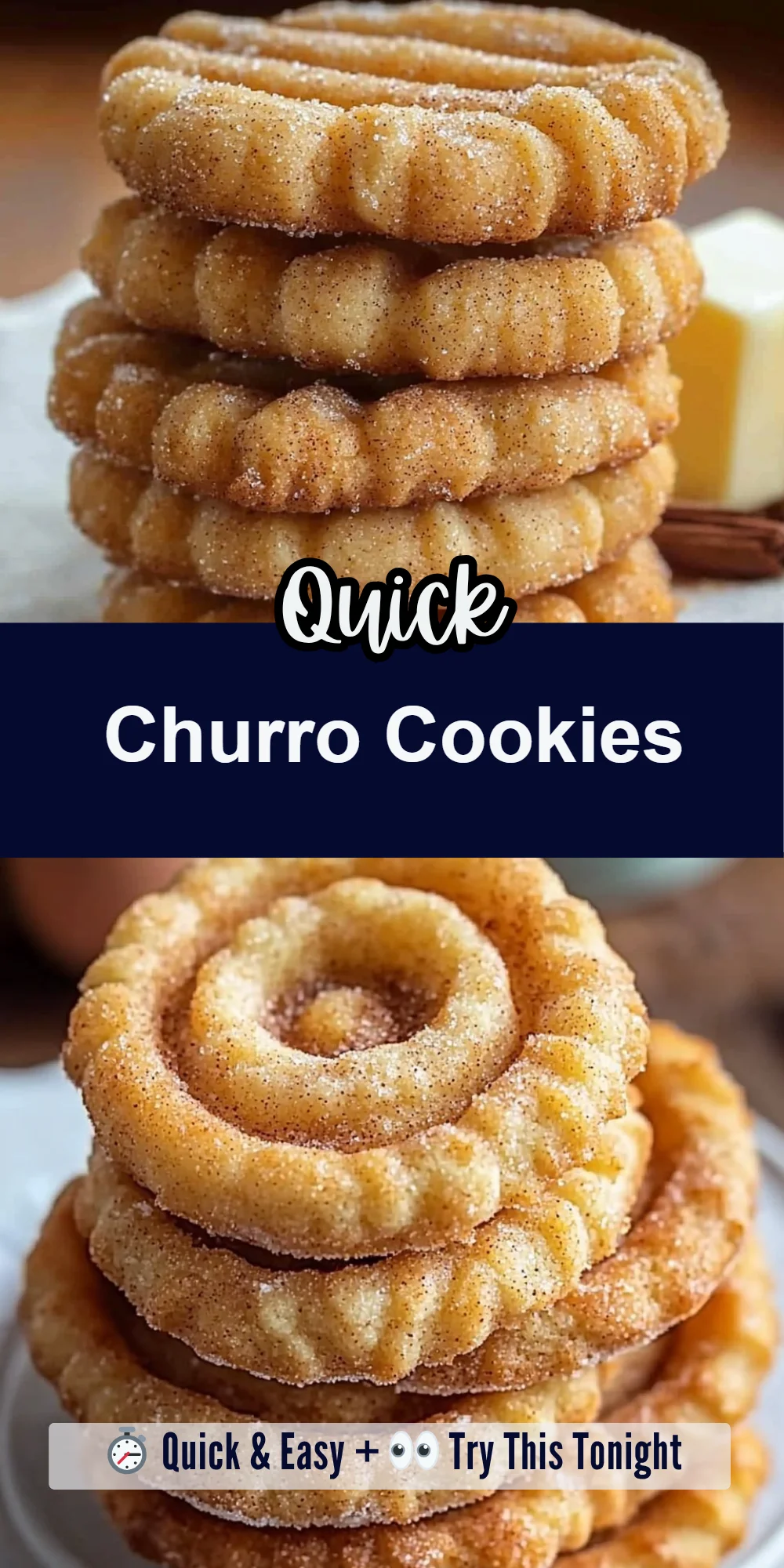 Churro Cookies