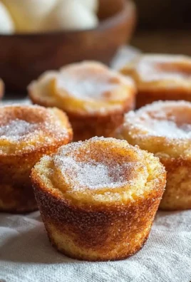 Cinnamon Sugar French Toast Muffins in a baking tray, delicious and golden-brown.