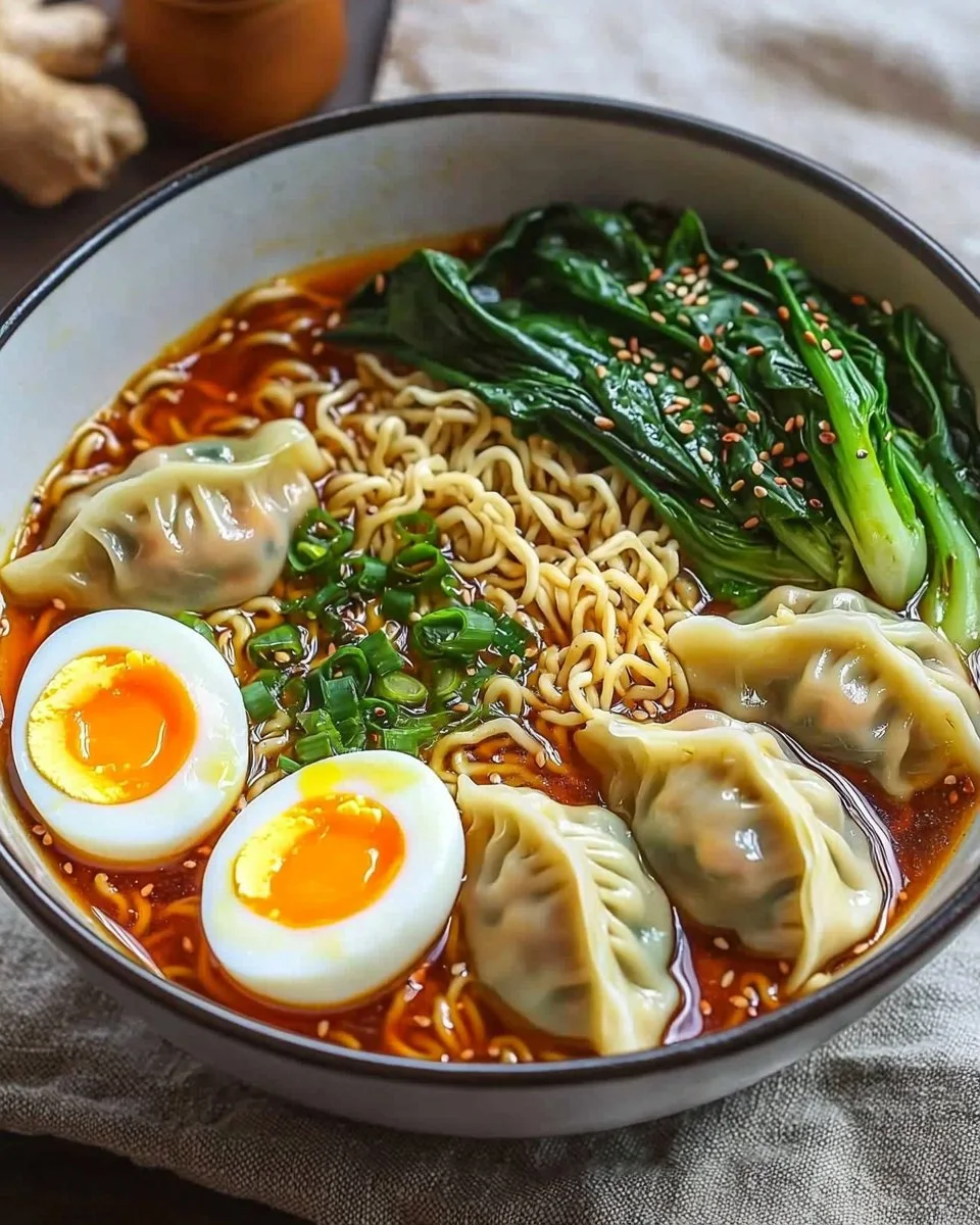 Dumpling Ramen Bowl