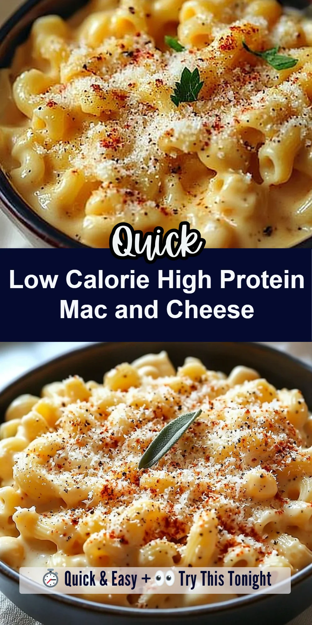 Low Calorie High Protein Mac and Cheese