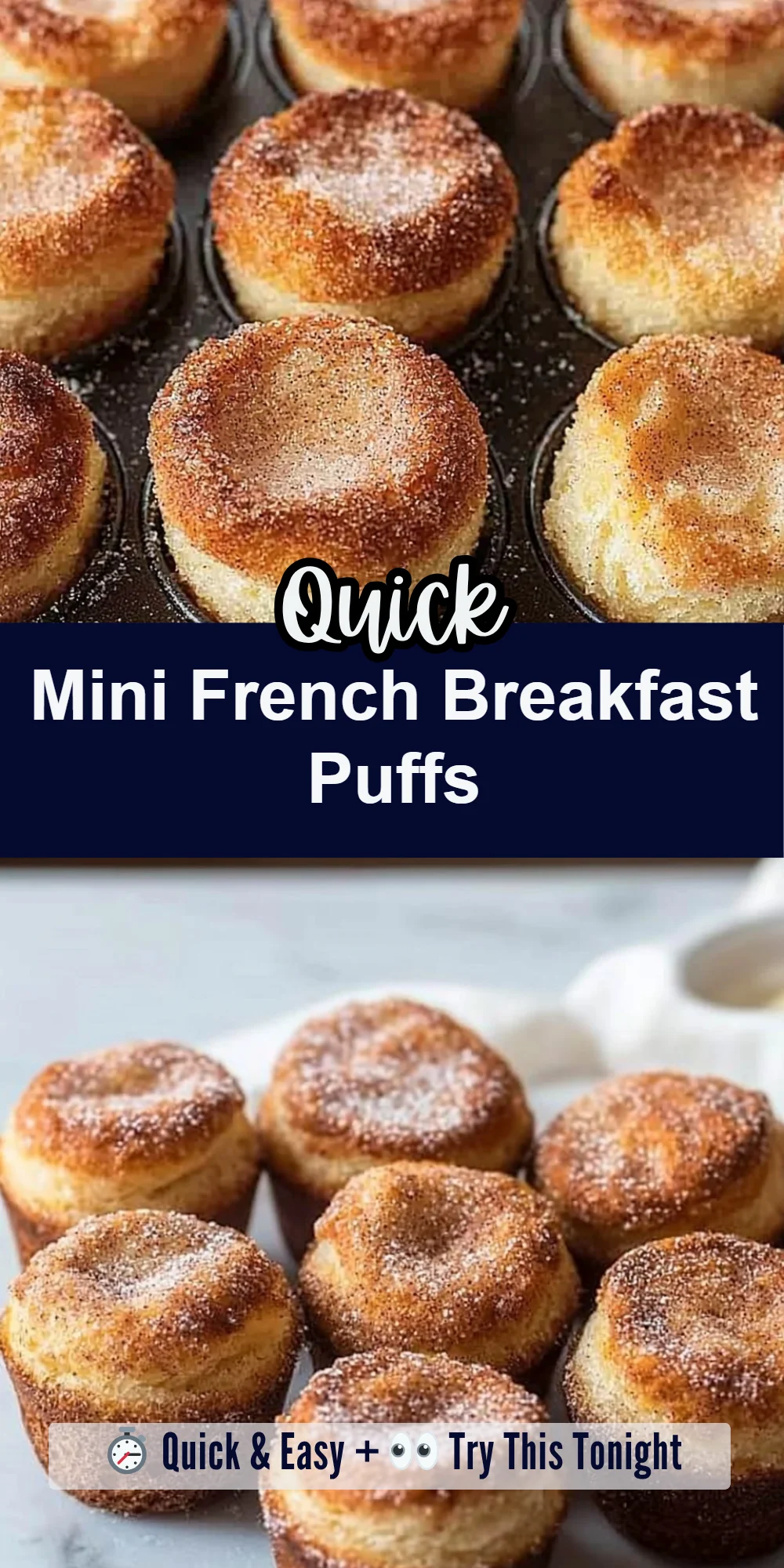 Mini French Breakfast Puffs