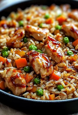 One-Pan Bold Honey BBQ Chicken Rice dish served in a vibrant bowl