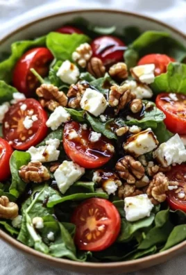 Spring mix salad with balsamic honey dressing served in a bowl
