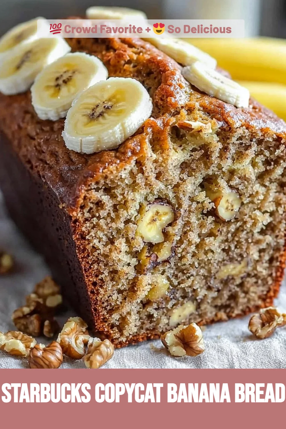 Starbucks Copycat Banana Bread
