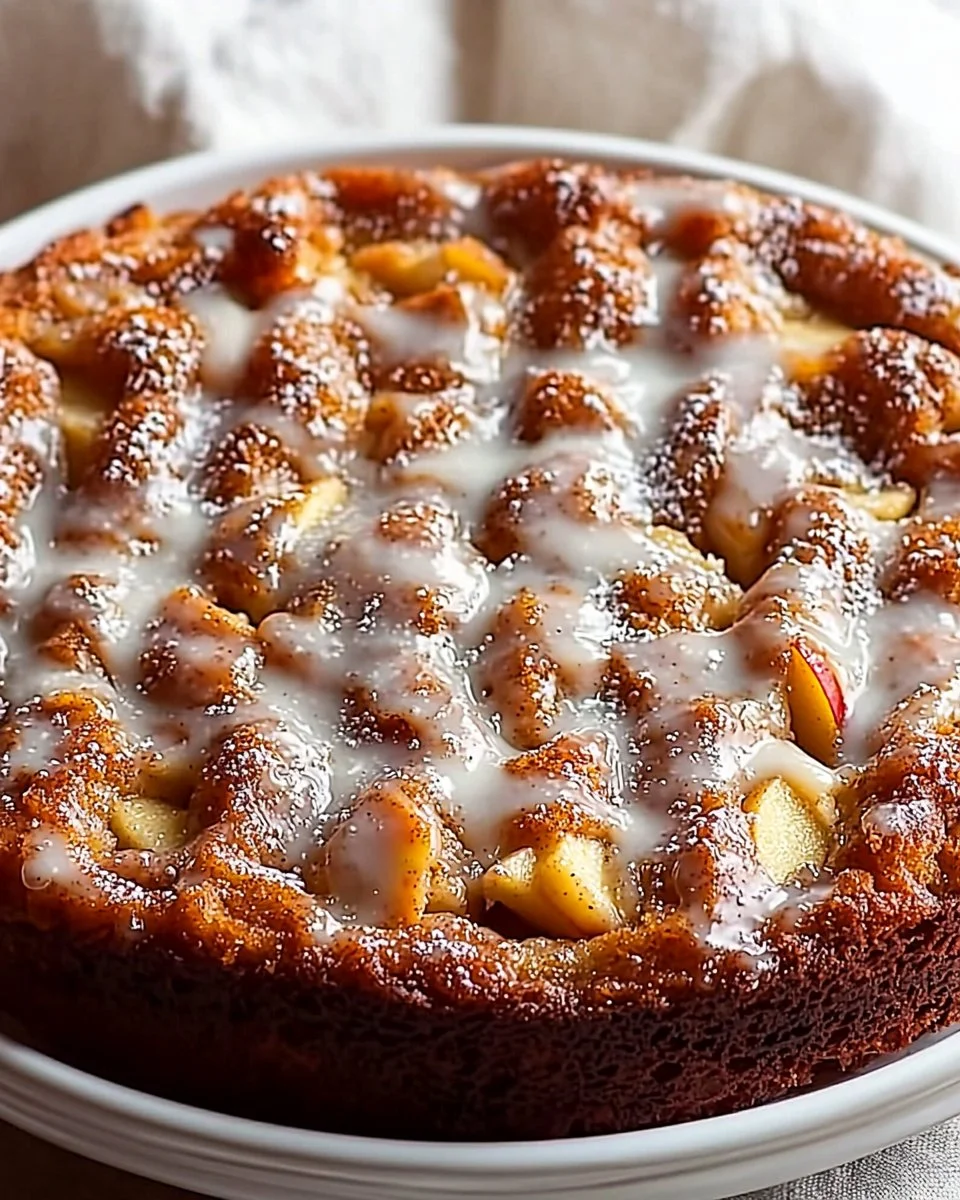 Sweet Apple Fritter Cake