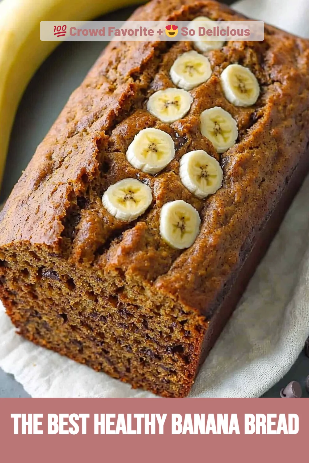 The Best Healthy Banana Bread