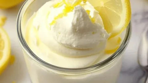 4-Ingredient No-Bake Lemon Mousse Easy Delight