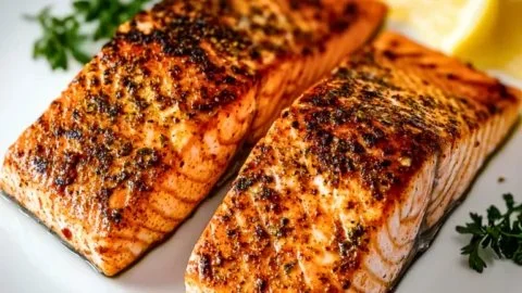 Air Fryer Salmon