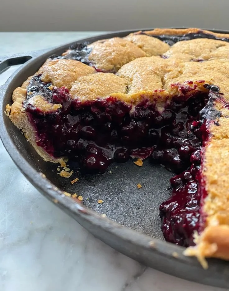 Berry Cobbler Pie
