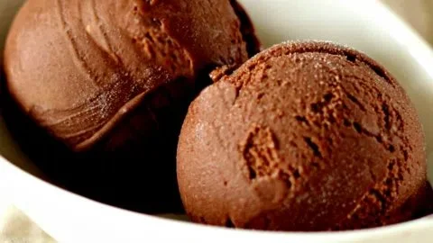 Chocolate Avocado Ice Cream {vegan, 5 ingredients, keto option}