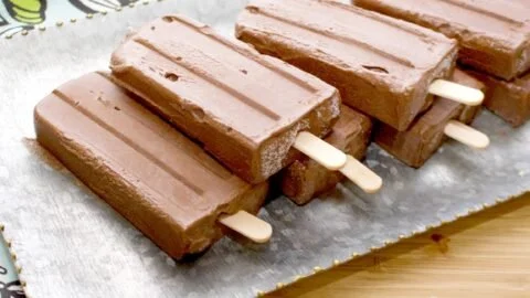 Chocolaty Avocado Fudgesicles (Vegan, Paleo)