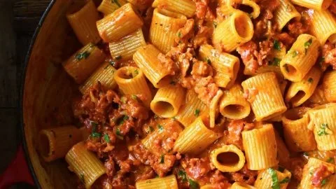 Creamy Chorizo Pasta