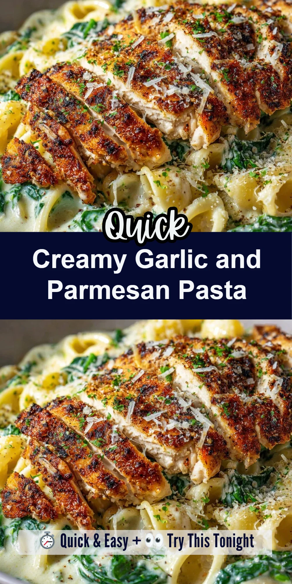 Creamy Garlic and Parmesan Pasta
