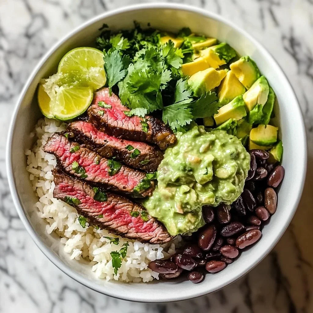 Create Flavorful Cilantro Lime Steak Bowls in 30 Minutes!