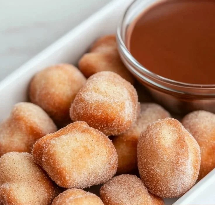 Crispy Air Fryer Churro Bites