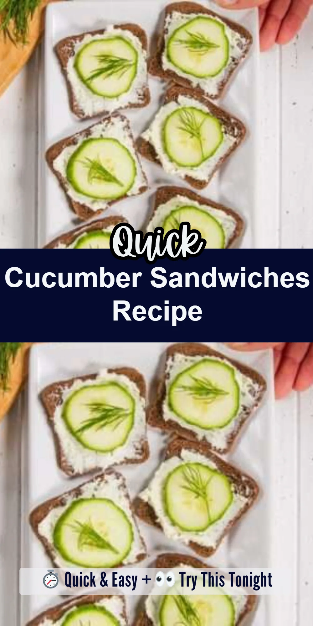 Cucumber Sandwiches Recipe