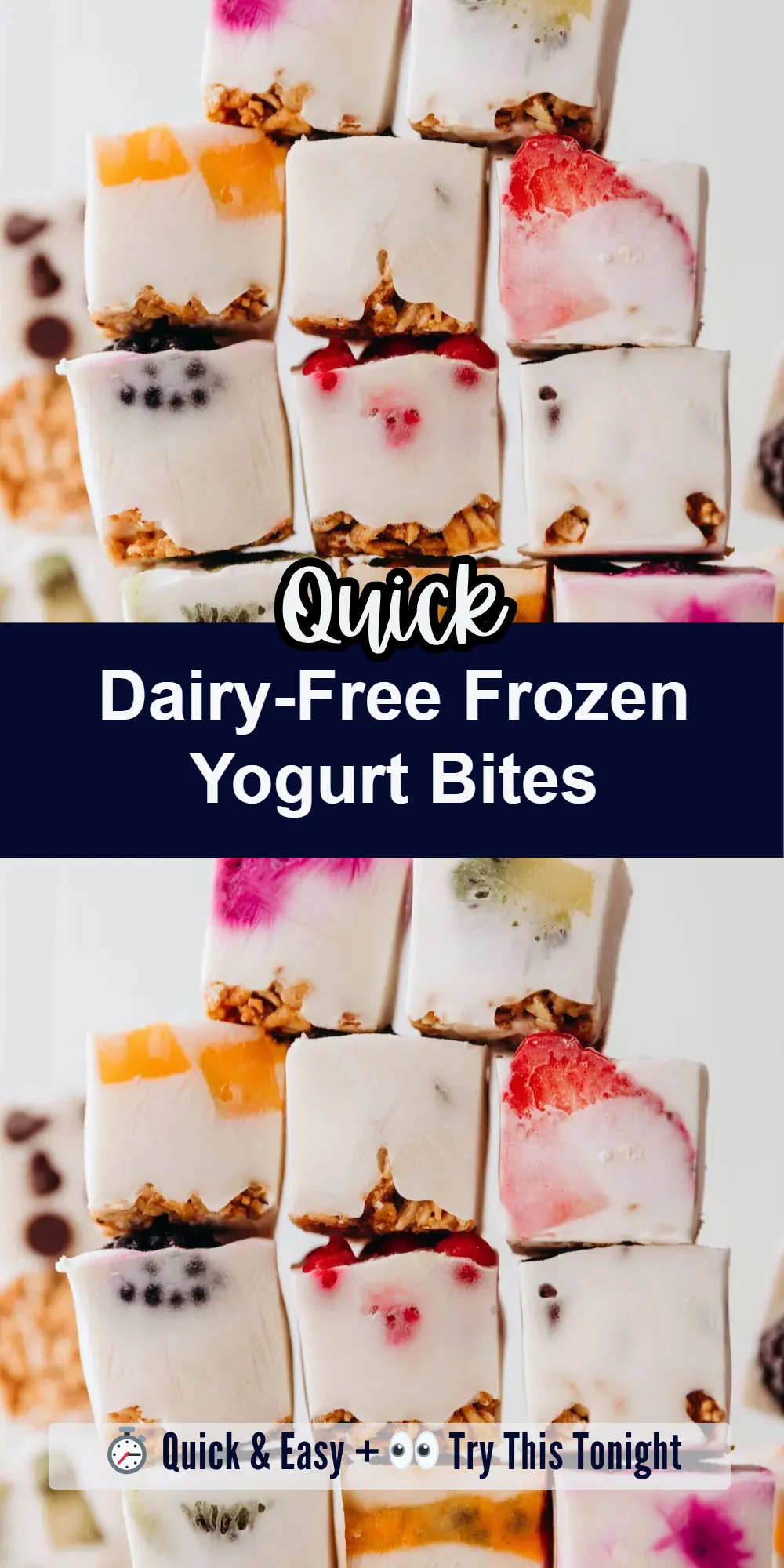 Dairy-Free Frozen Yogurt Bites