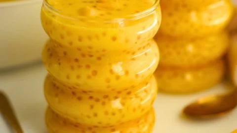 Dairy-Free Mango Sago Pudding