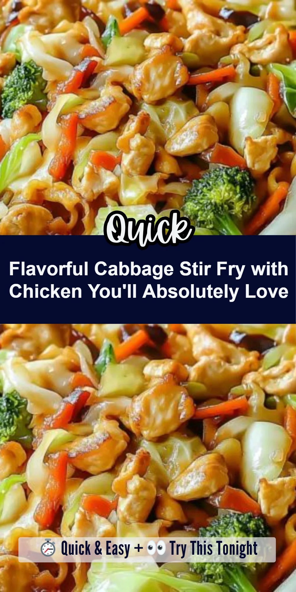 Flavorful Cabbage Stir Fry with Chicken You'll Absolutely Love