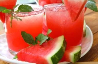 Fresh Watermelon Lemonade