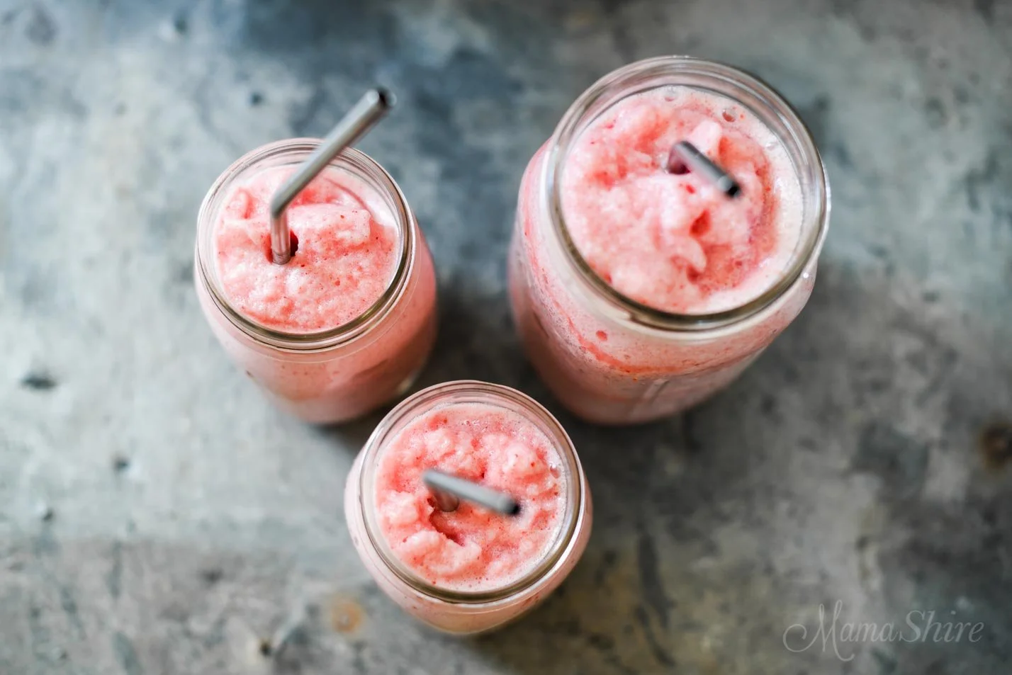 Frosted Strawberry Lemonade