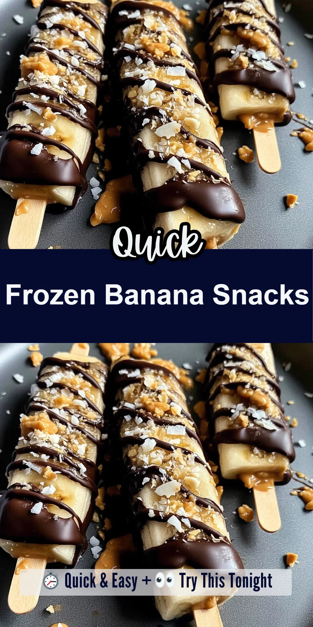Frozen Banana Snacks
