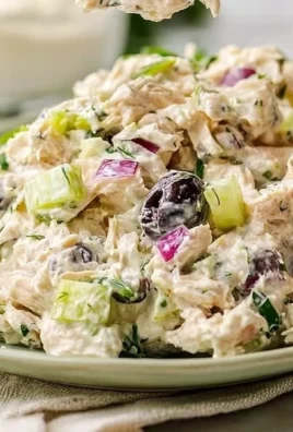 Gluten-Free Mediterranean Chicken Salad with fresh vegetables and grilled chicken