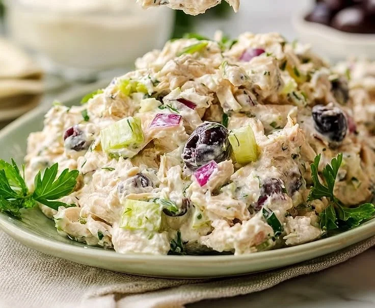 Gluten-Free Mediterranean Chicken Salad