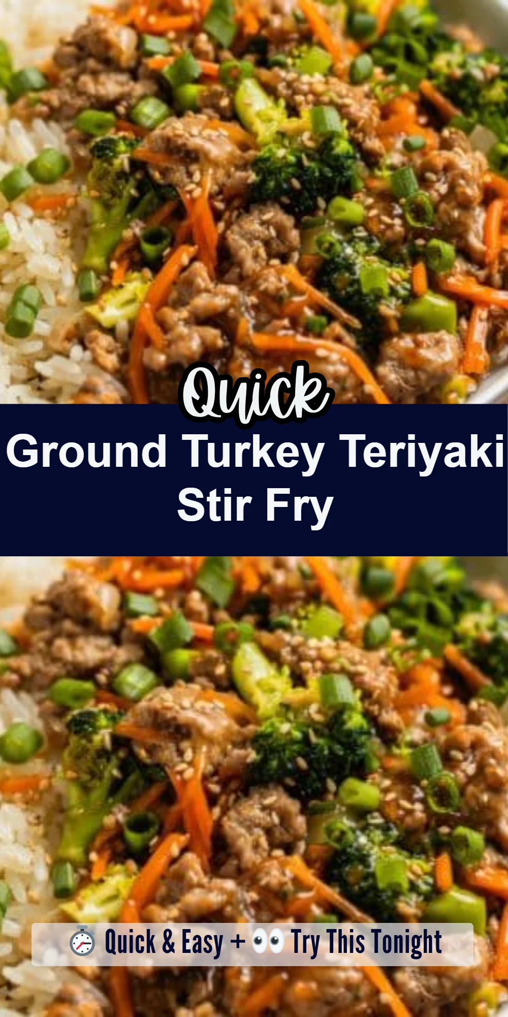 Ground Turkey Teriyaki Stir Fry