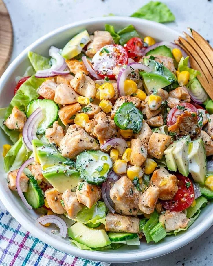Healthy Ranch Chicken Salad