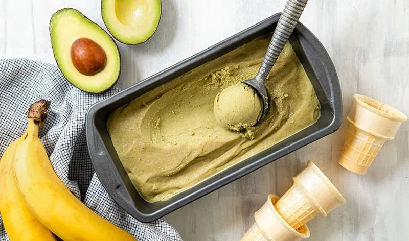 Heart-Healthy Avocado Banana “Ice Cream”