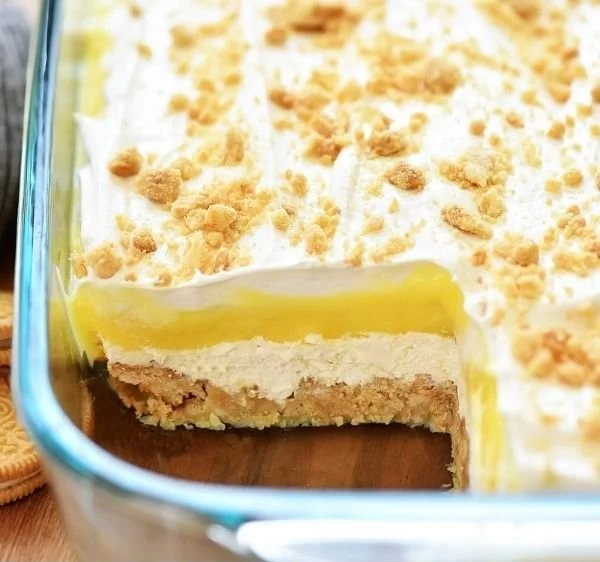 Heavenly Oreo Lemon Dessert
