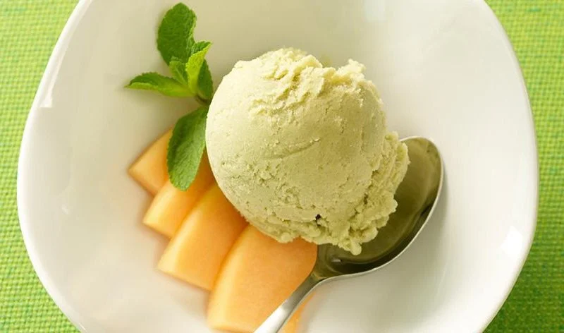 Homemade Avocado Ice Cream