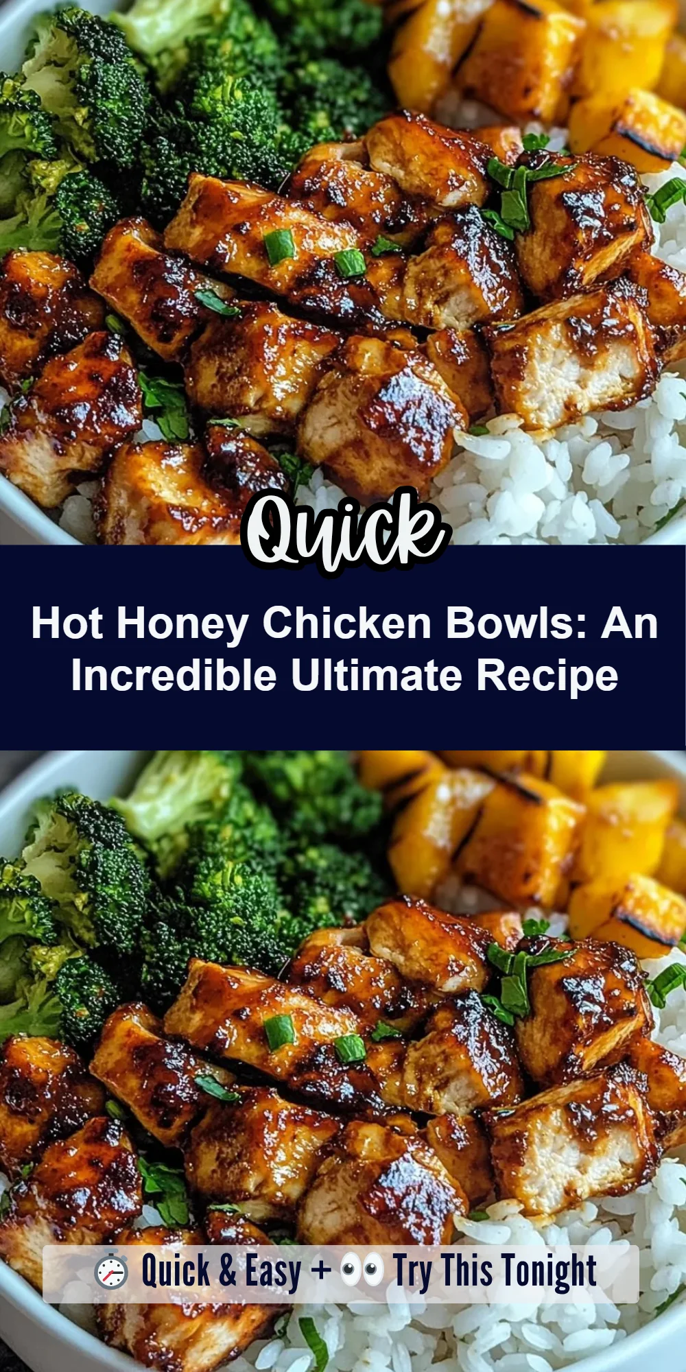 Hot Honey Chicken Bowls: An Incredible Ultimate Recipe