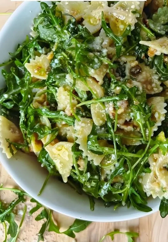 Lemon Arugula Pasta Salad Recipe