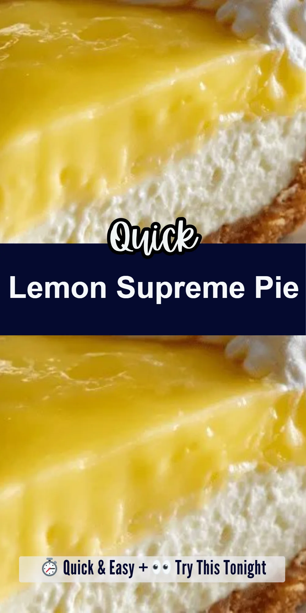Lemon Supreme Pie