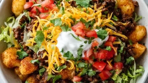 Loaded Taco Potato Bowls: The Ultimate Crispy & Cheesy Comfort Dinner