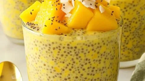 Mango Chia Seed Pudding