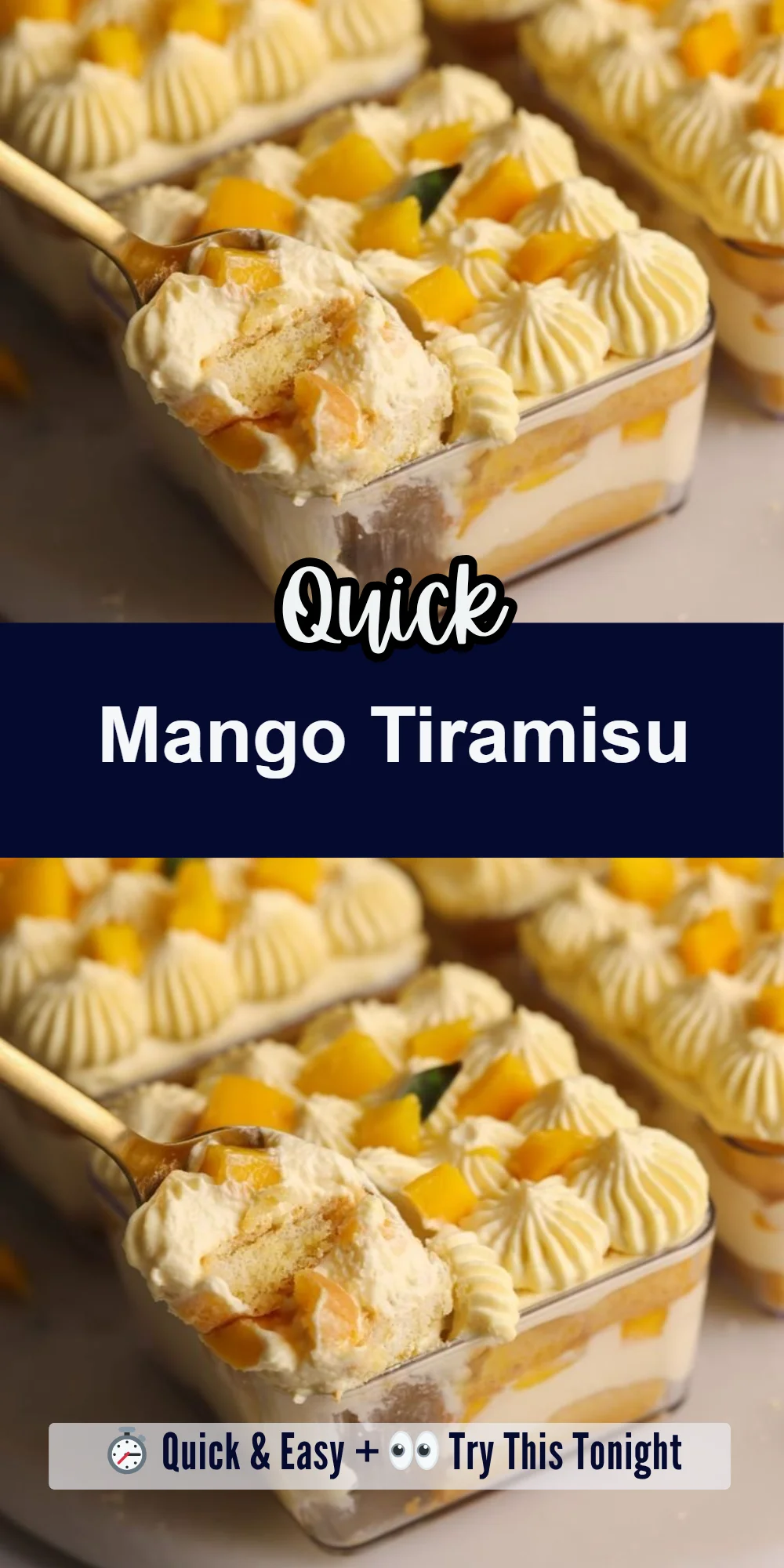 Mango Tiramisu