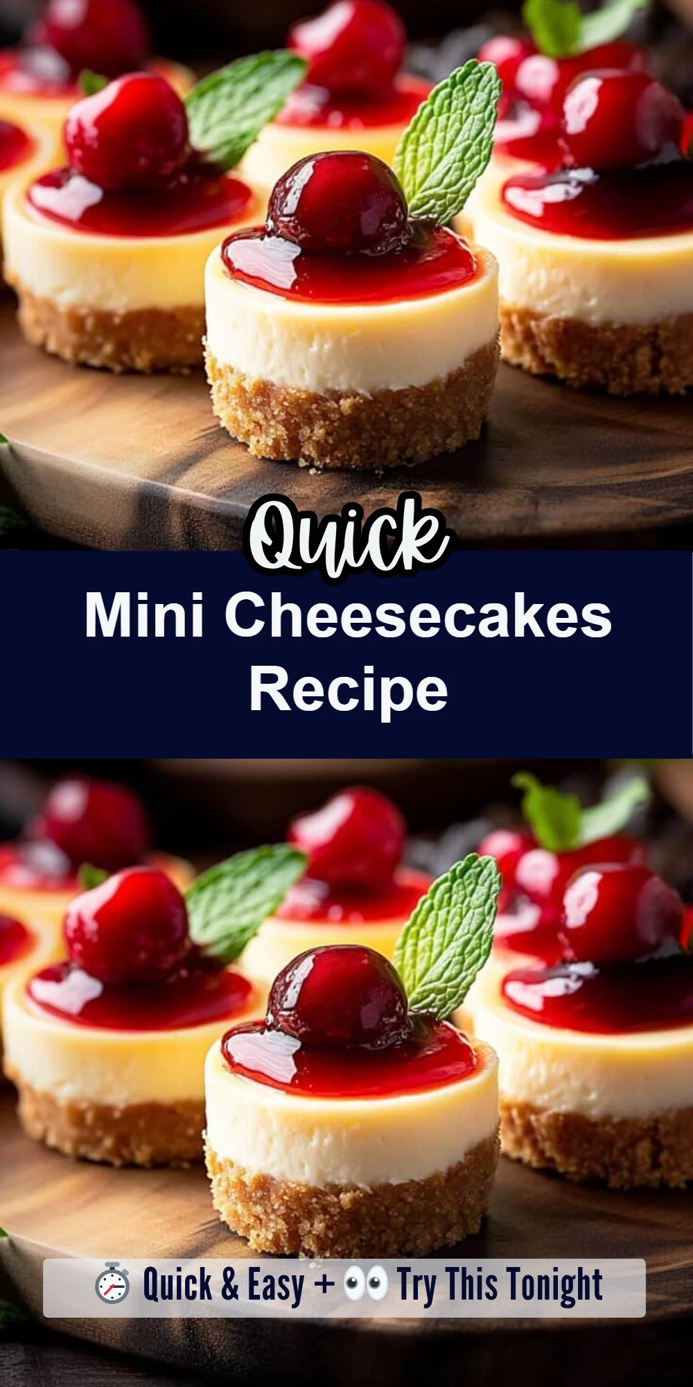 Mini Cheesecakes Recipe