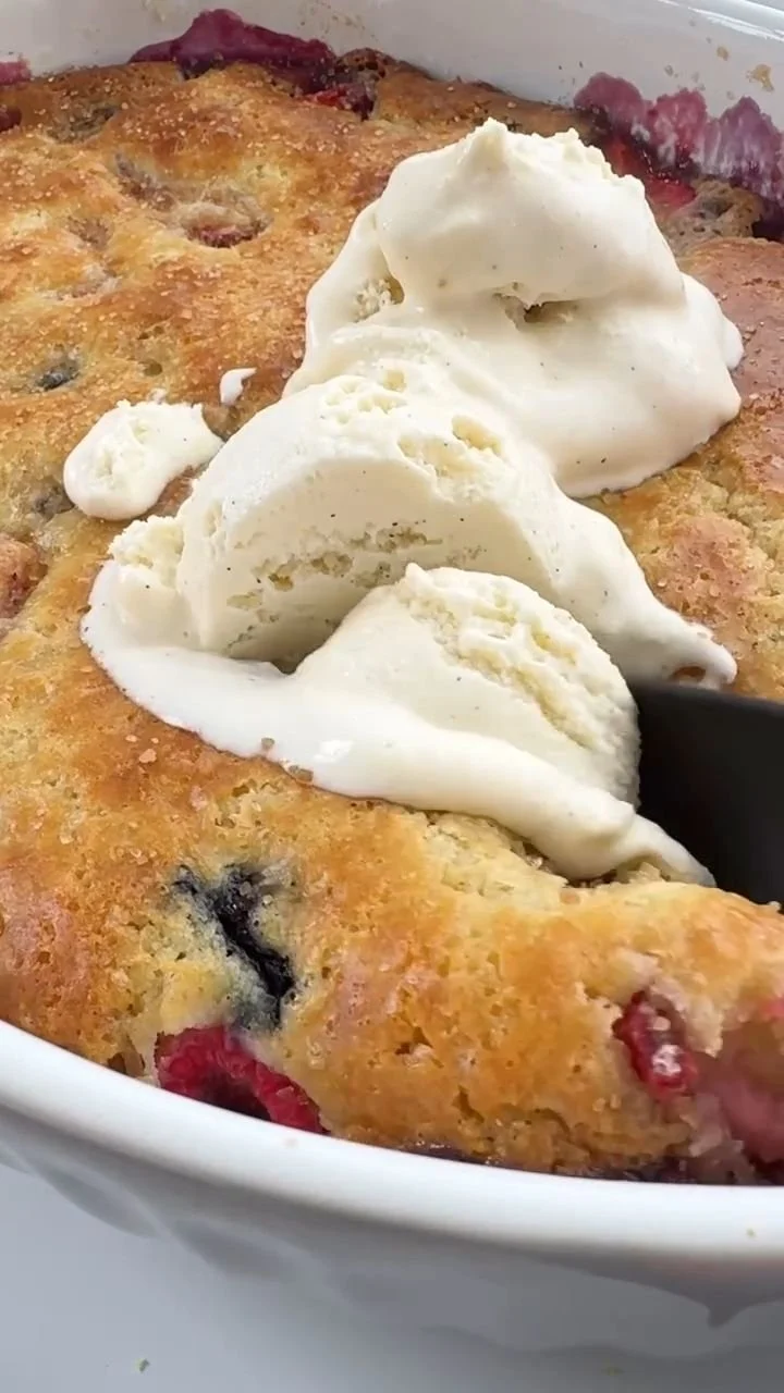 Mixed Berry Cobbler Recipe