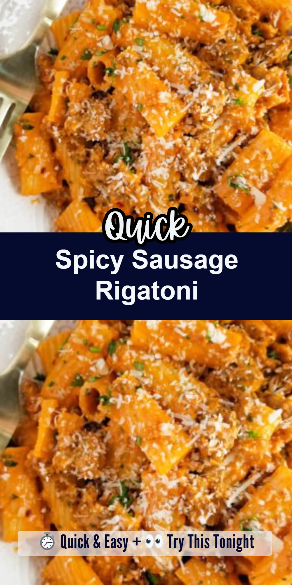 Spicy Sausage Rigatoni