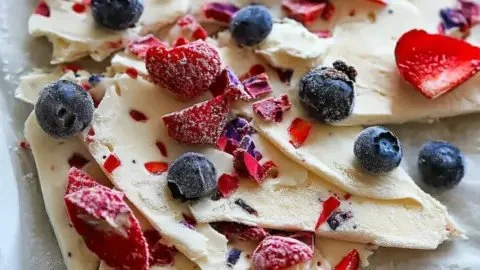 Super Easy Frozen Yogurt Bark