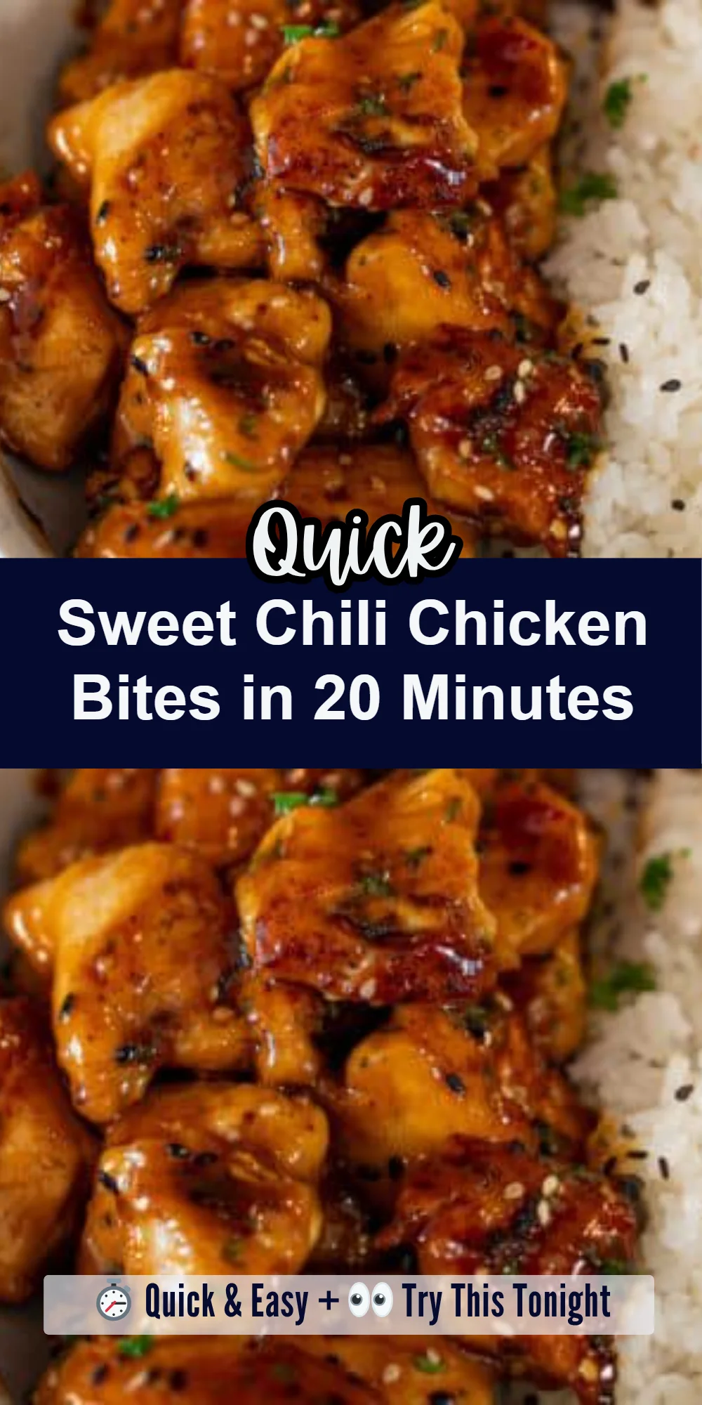 Sweet Chili Chicken Bites in 20 Minutes